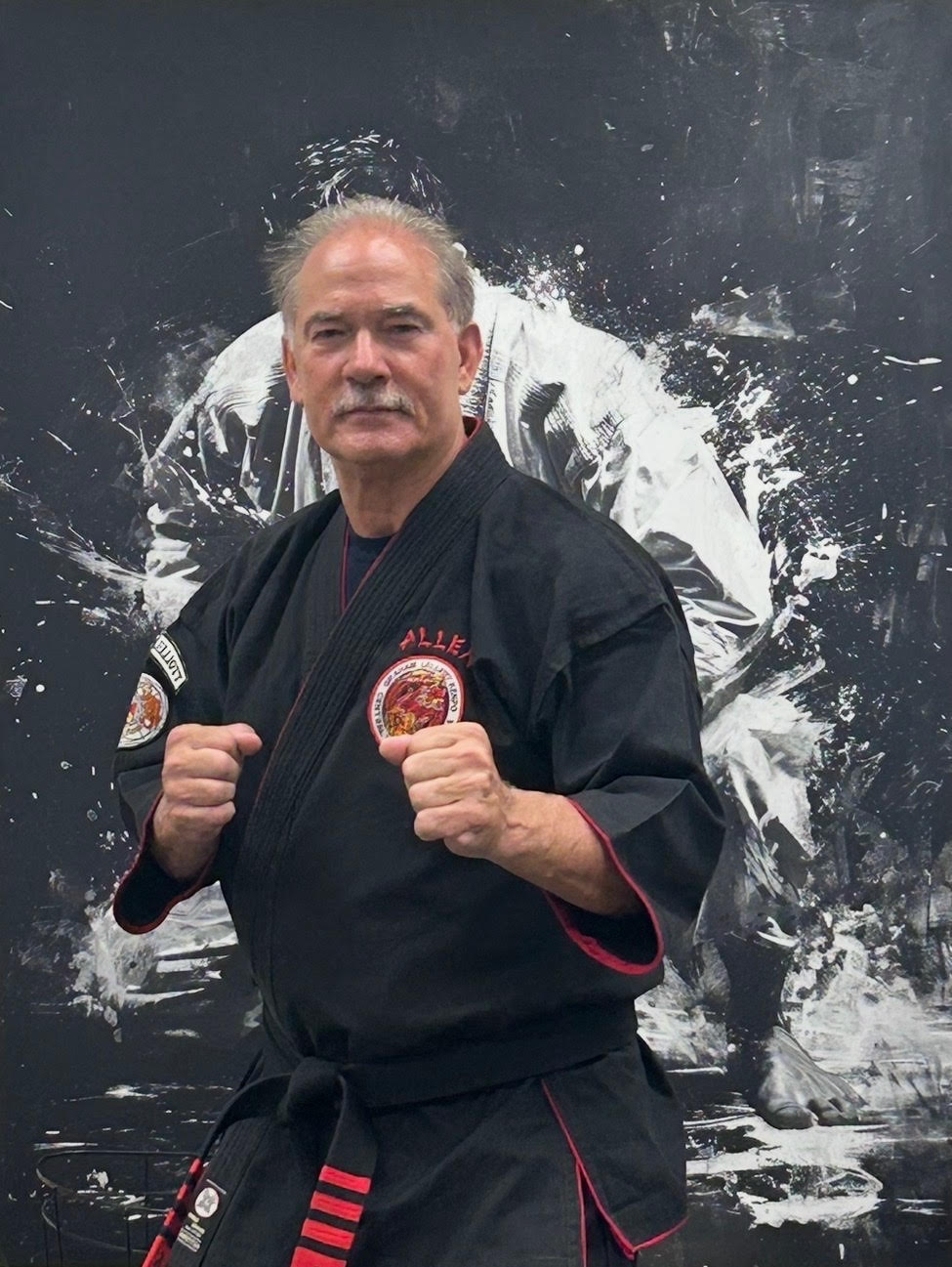 Associate Master Mark Allen in his American Kenpo Karate uniform