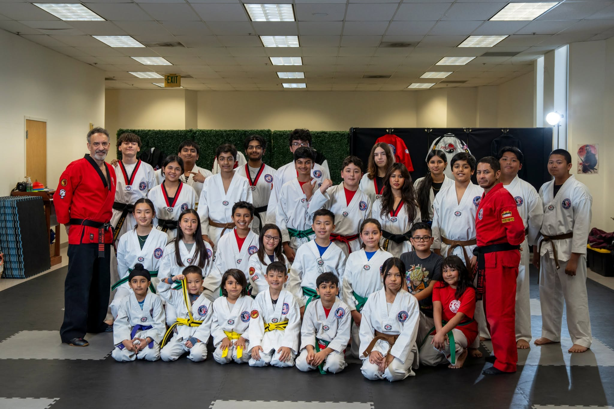 East Valley TEK Kids and Teens class with instructors